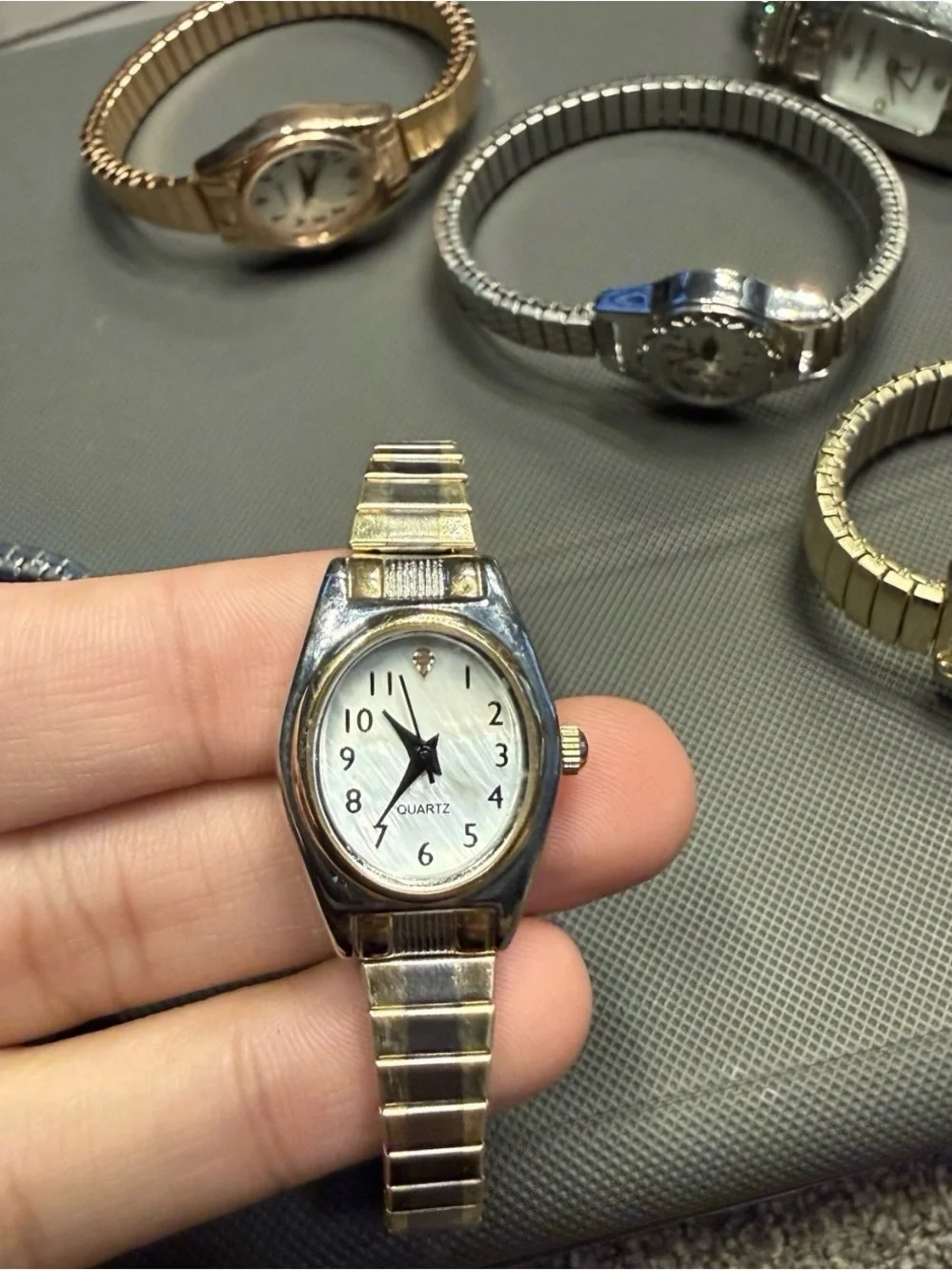 Mixed Estate Jewelry Watch Lot - 6 Womens Vintage Quartz Watches For Parts Craft